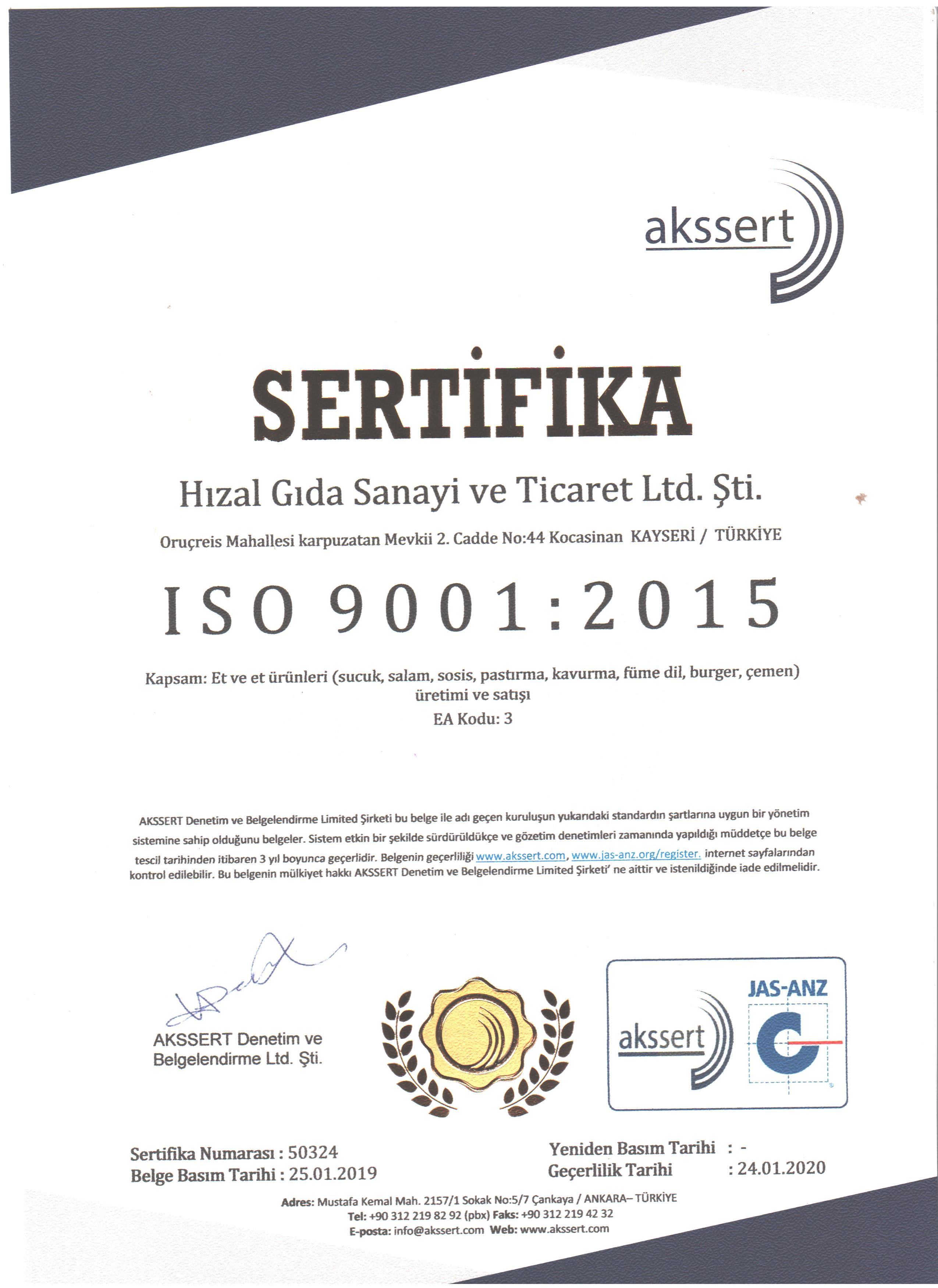 ISO 9001 TÜRKÇE 001